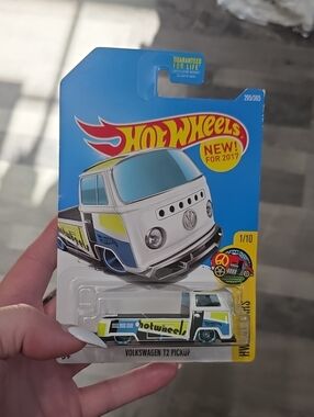NWT, Hot Wheels • Volkswagen T2 Pickup HW Art Cars